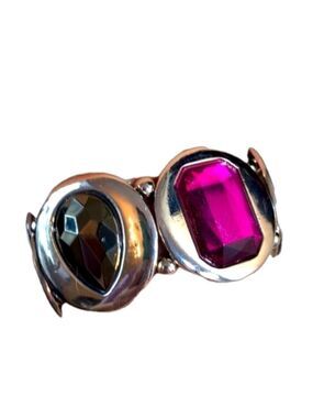 Costume jewelry jewelled bracelet​​​​​ pull on elastic